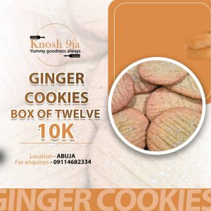 Ginger Cookies (Box of 12)